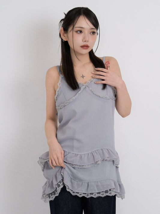 lace slip mini onepiece