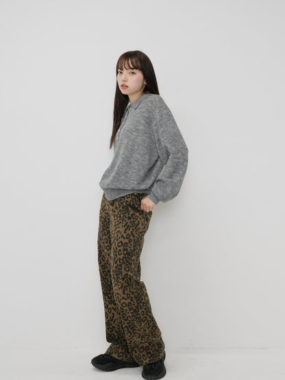 leopard pants