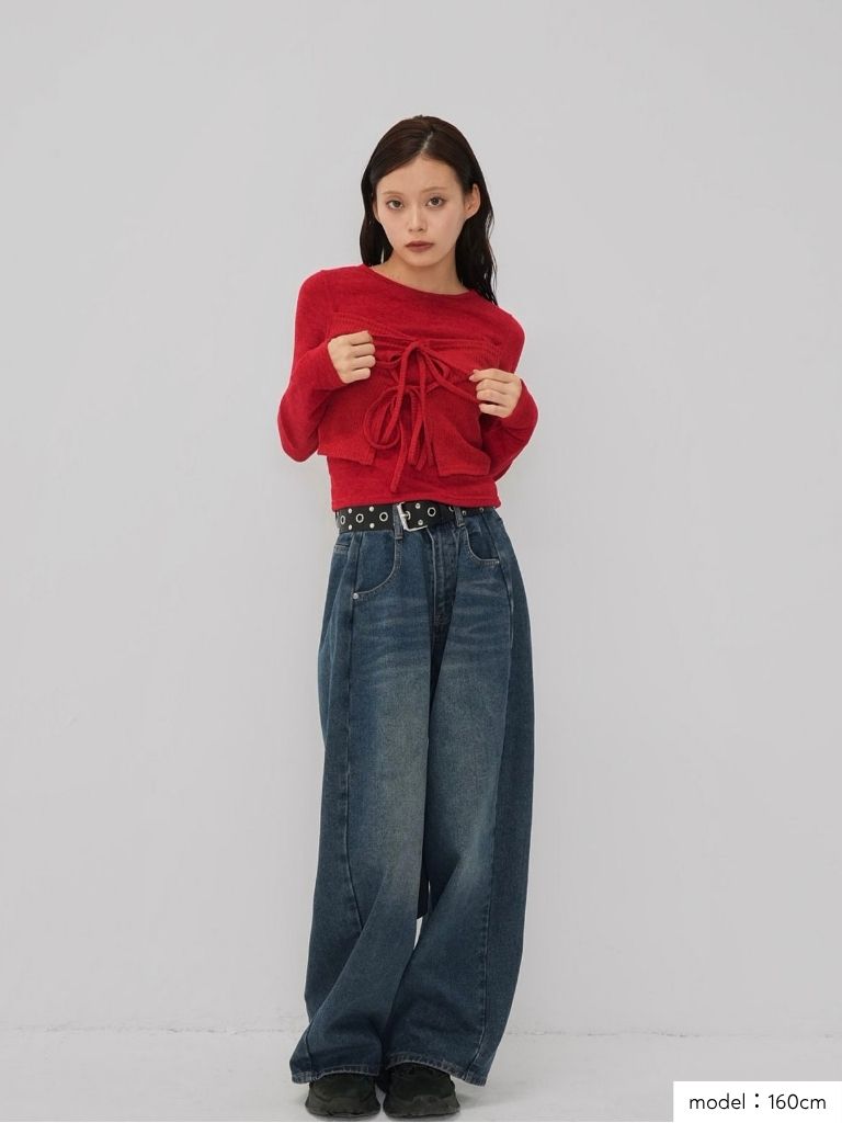 ribbon layered tube tops