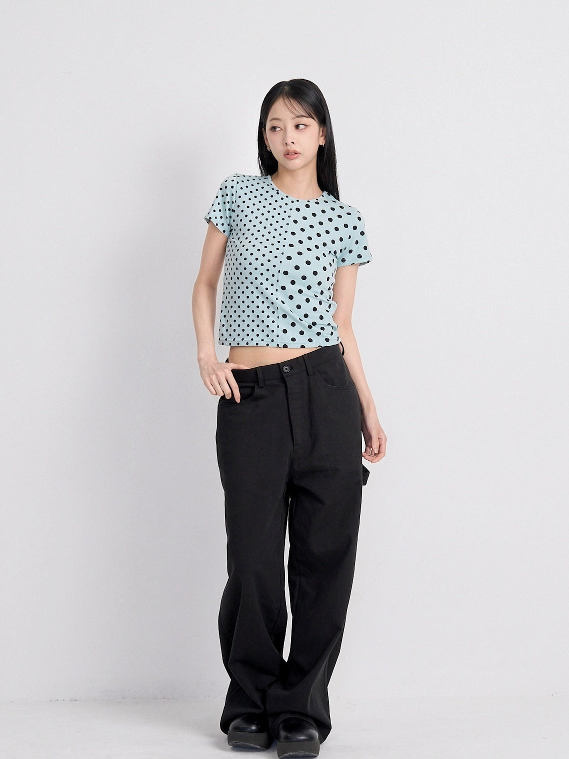 panel half dot tops