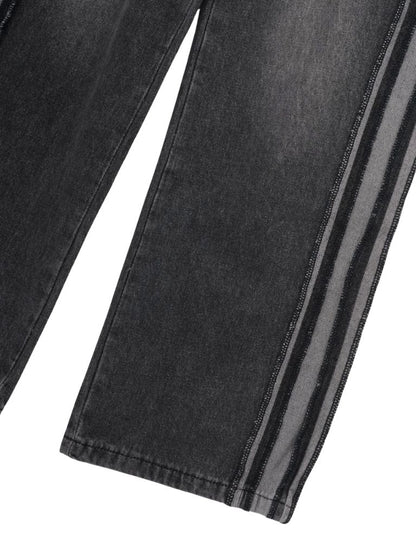 line track denim