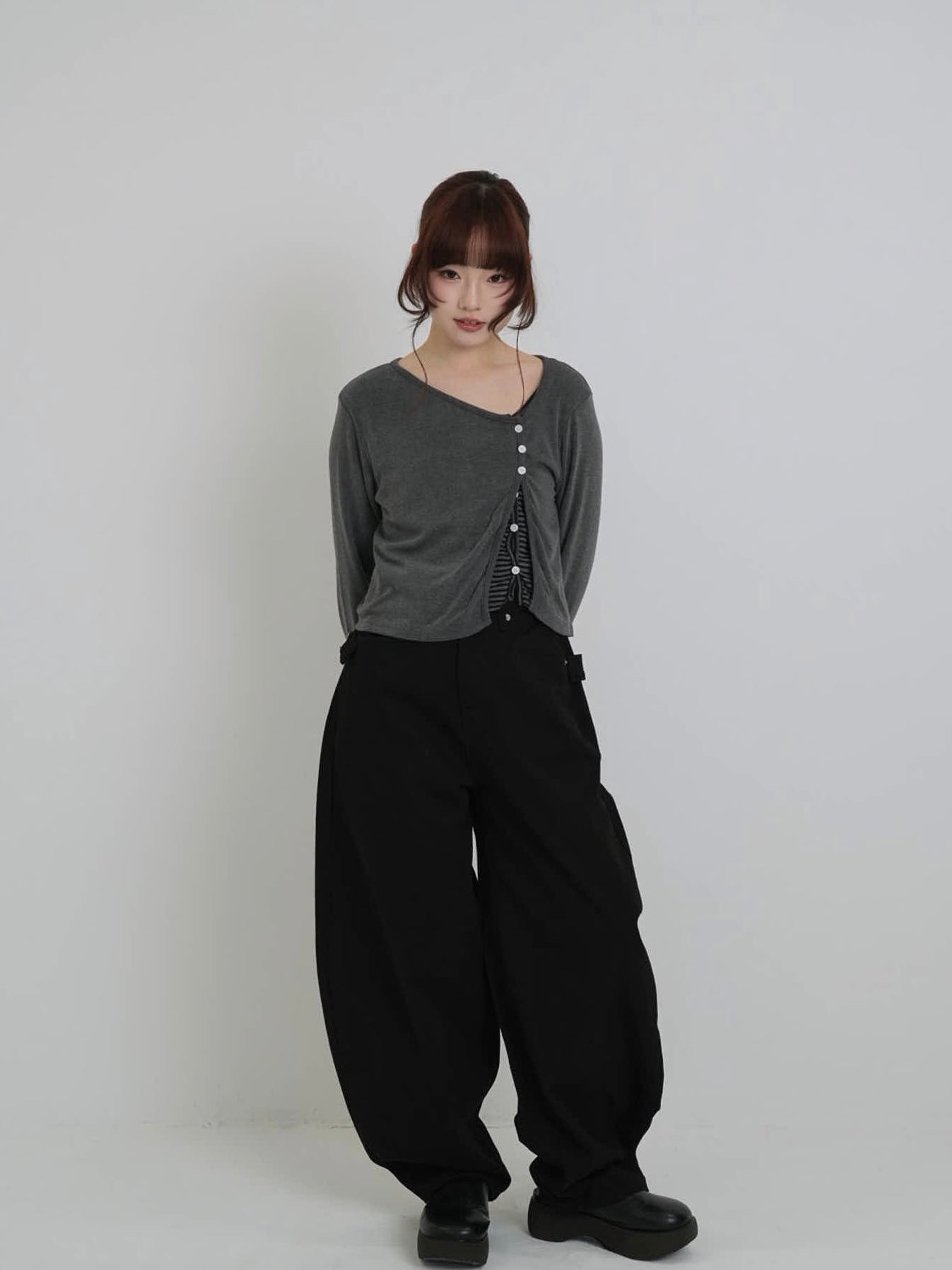 border peek cardigan