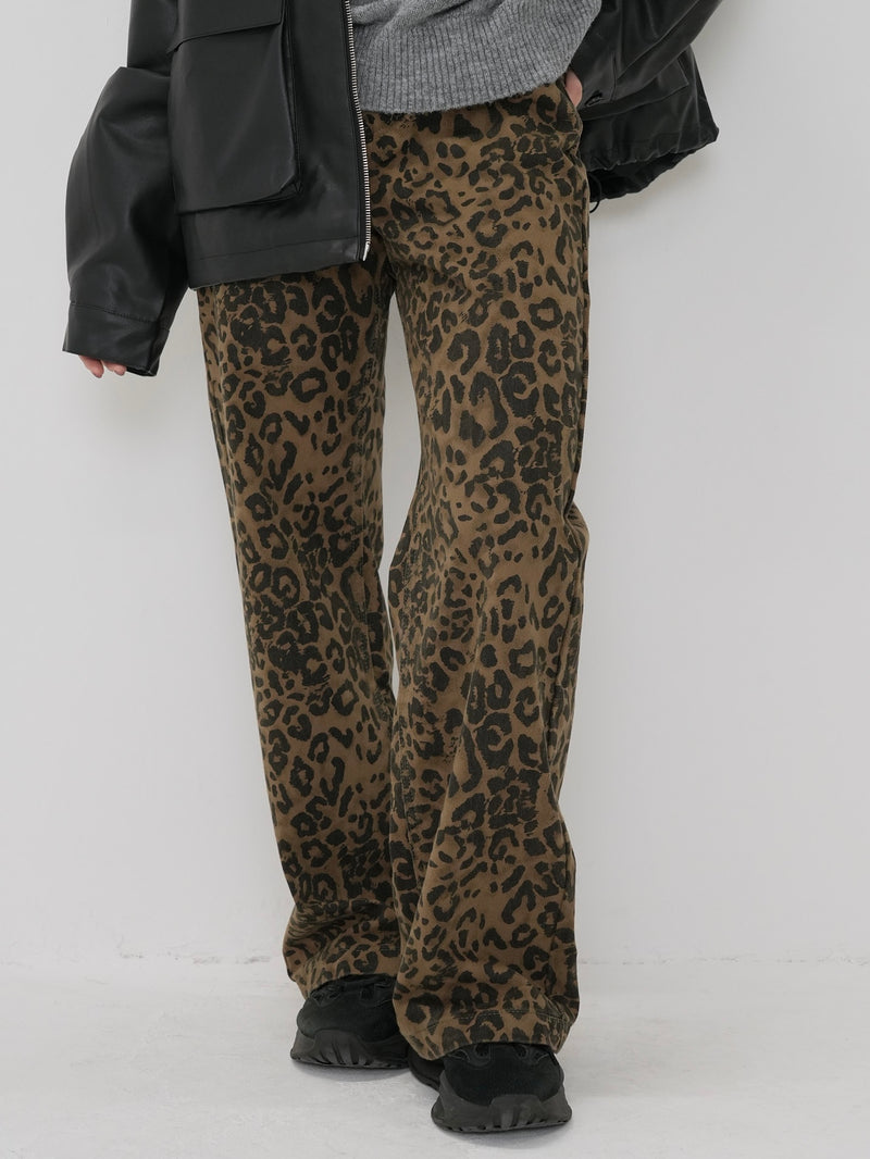 leopard pants