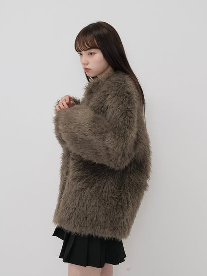 faux fur coat