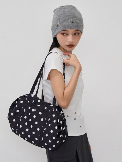 polka dot bag