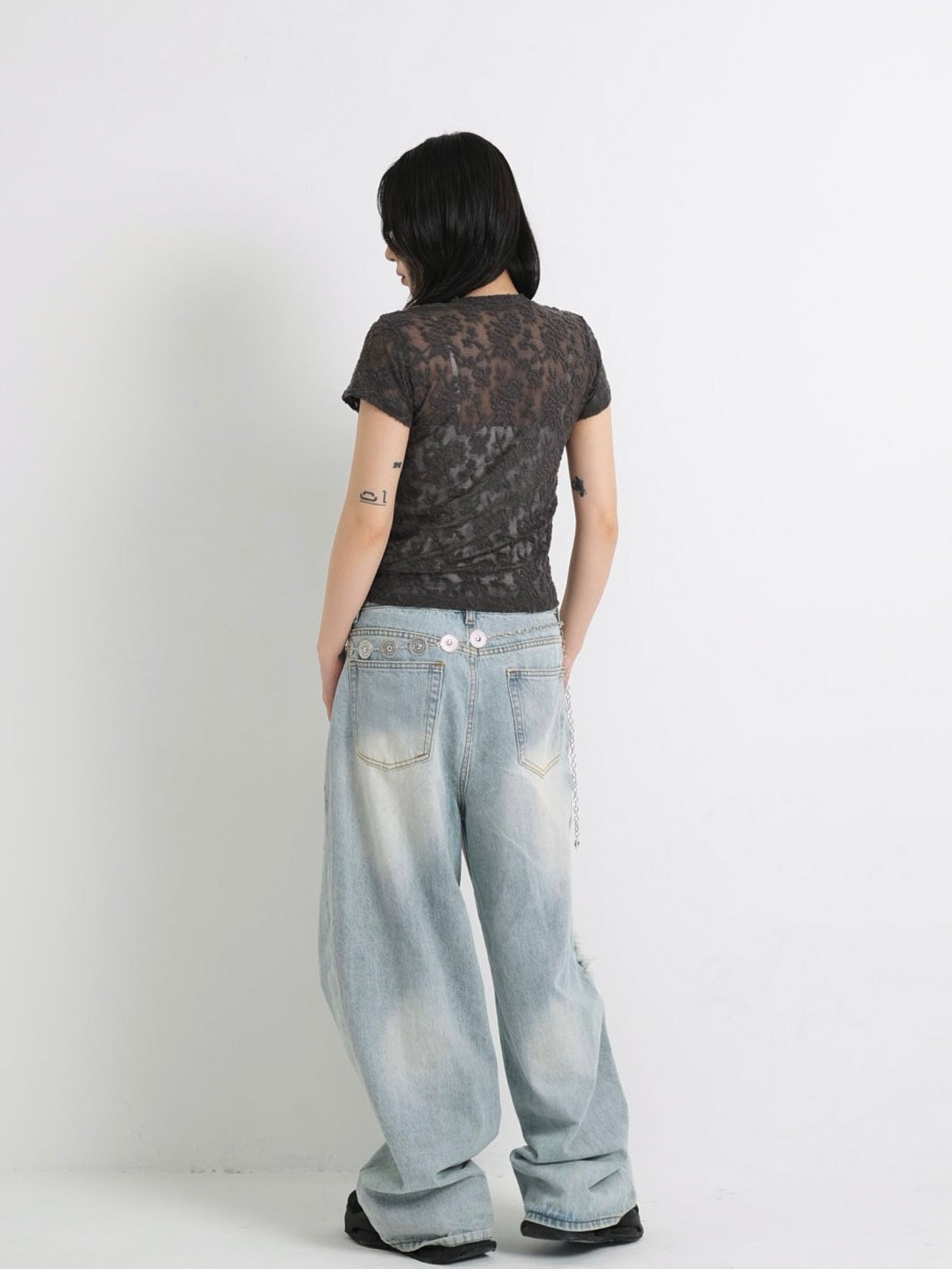 metal chain ball belt