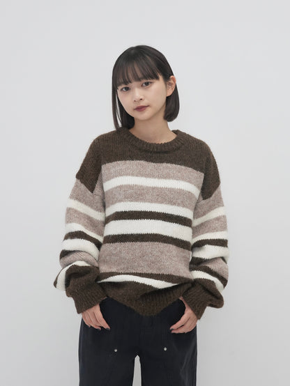 random boarder wool knit