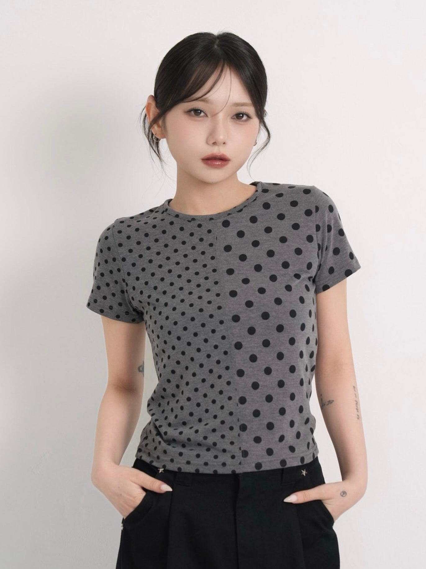 panel half dot tops