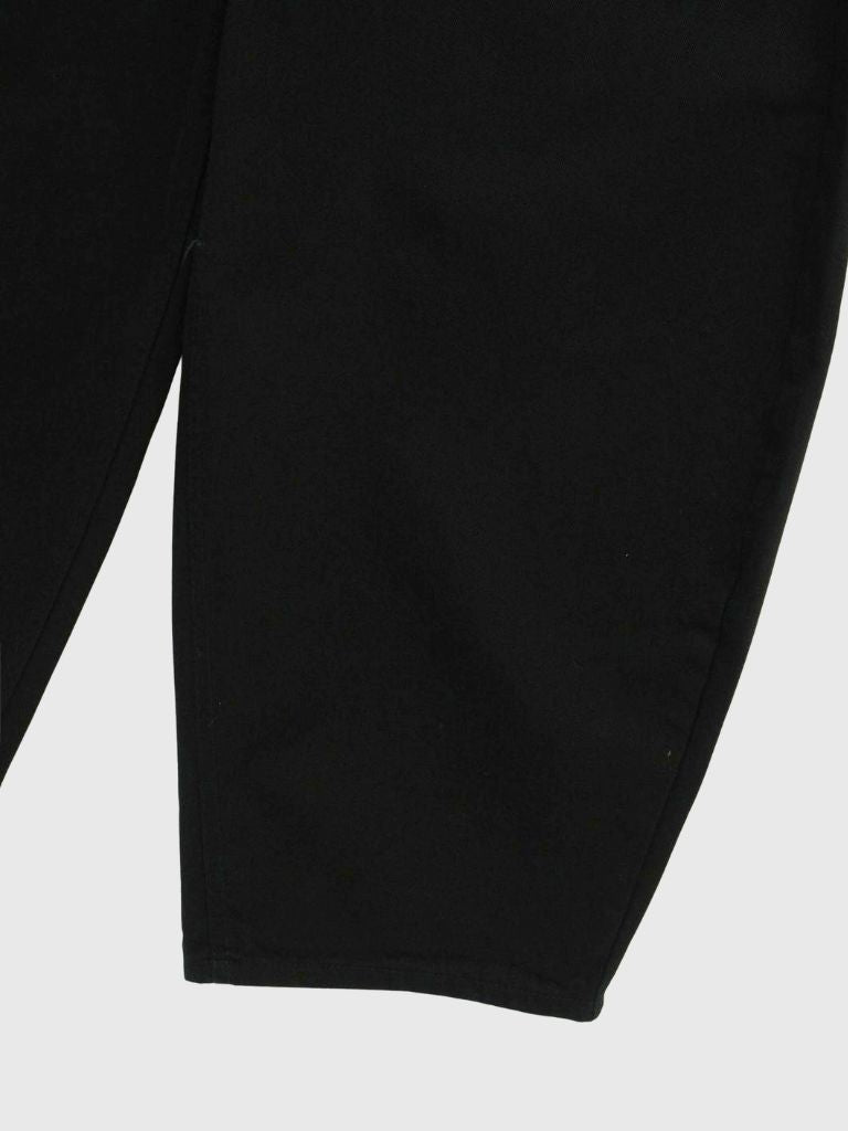 back belt detail wide pants