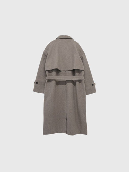 trench wool coat