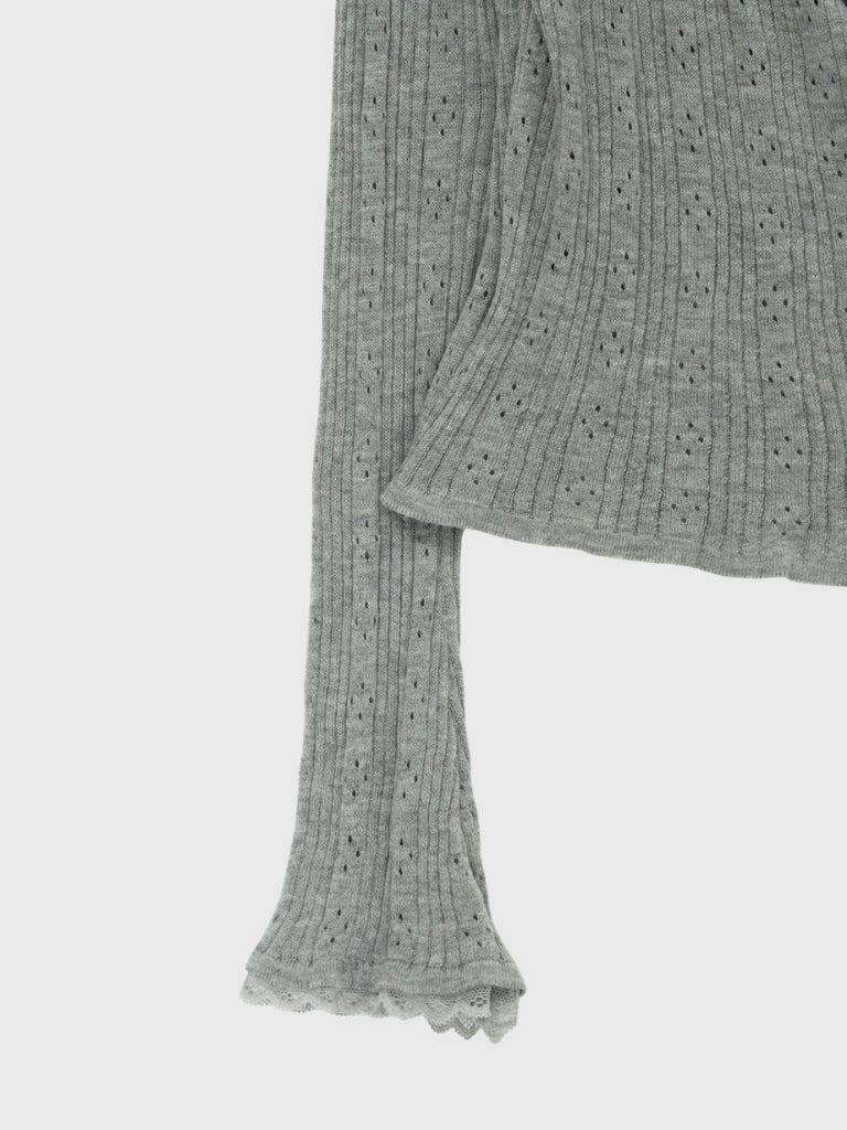 deep v neck cardigan