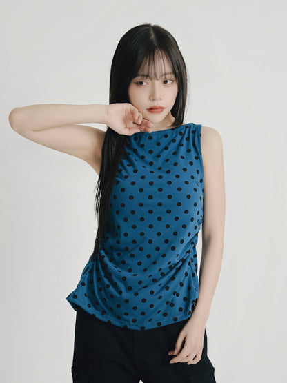 dot back cut out tops