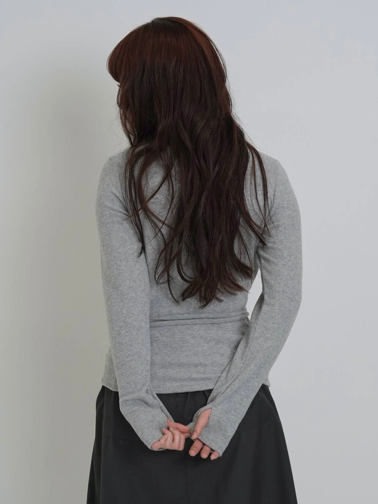 layered border wrap ribbon tops