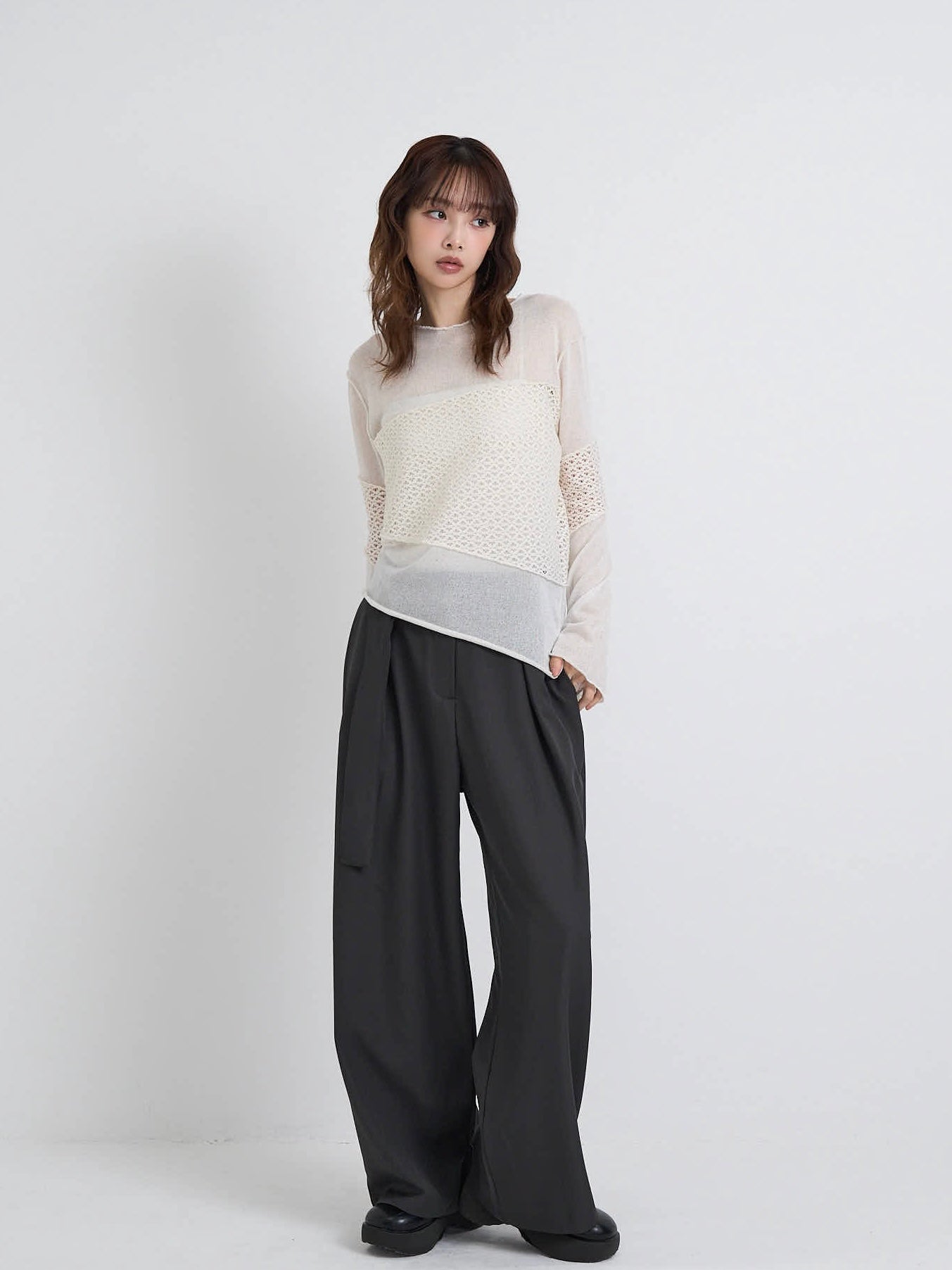 airy open summer knit tops
