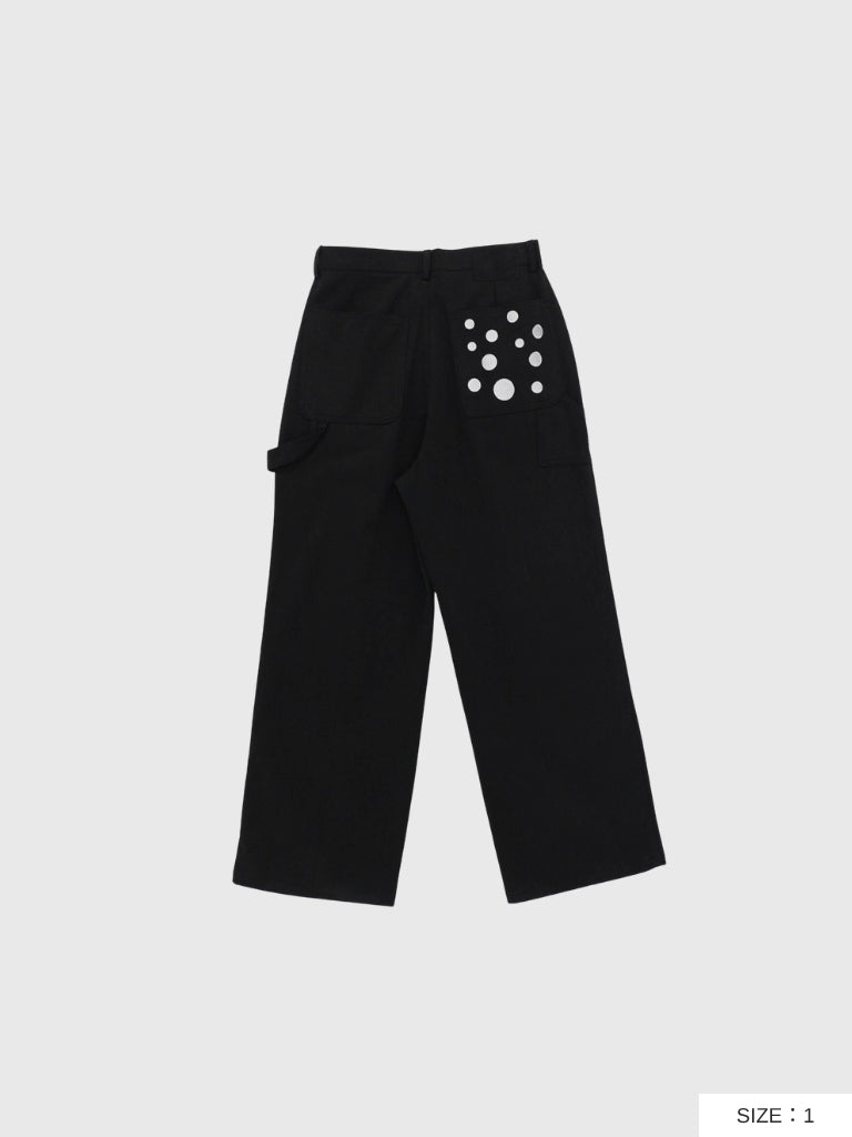 dot pocket pants