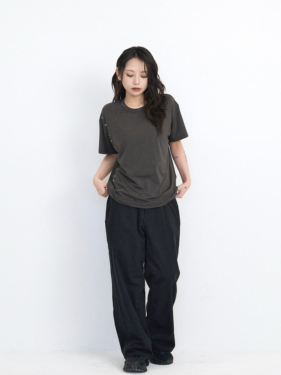 eyelet line tops