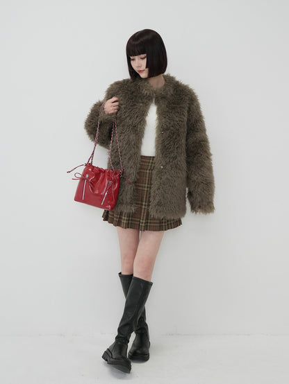 faux fur coat