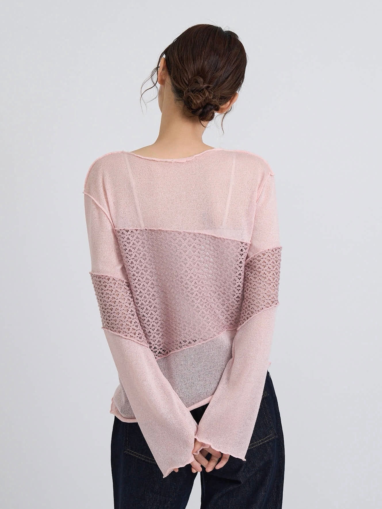 airy open summer knit tops