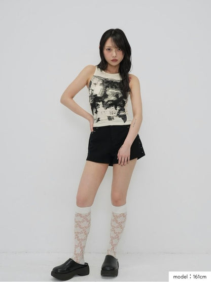 art print tank top