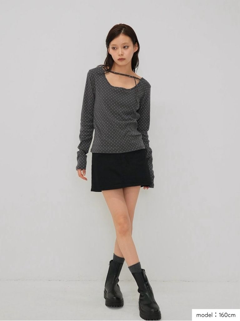 dot strap tops