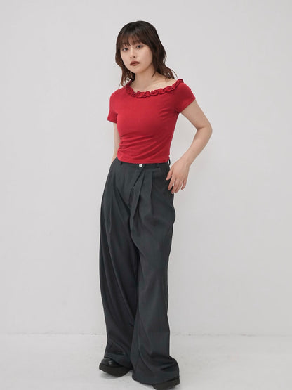 edge frill tops