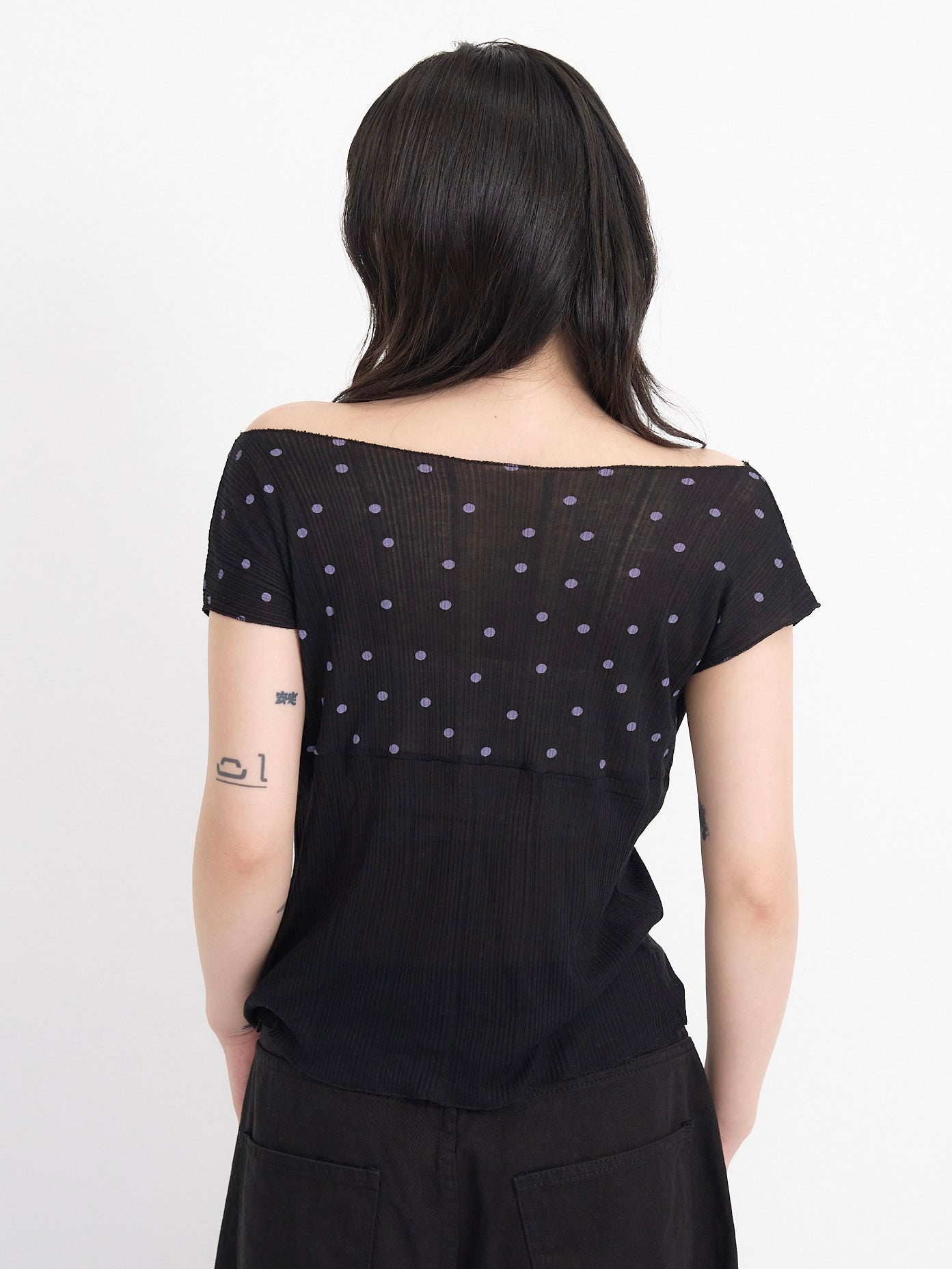 yoke dot rib tops