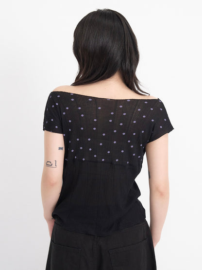 yoke dot rib tops