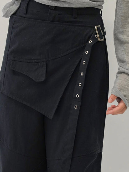 wrap cross pants
