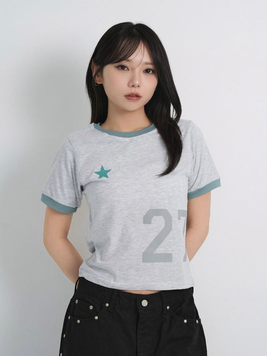 27 star ringer tops