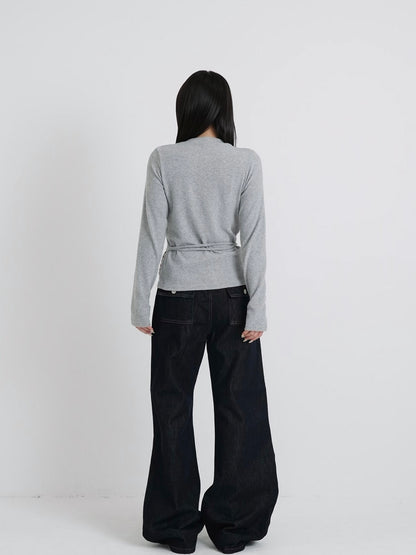 layered border wrap ribbon tops