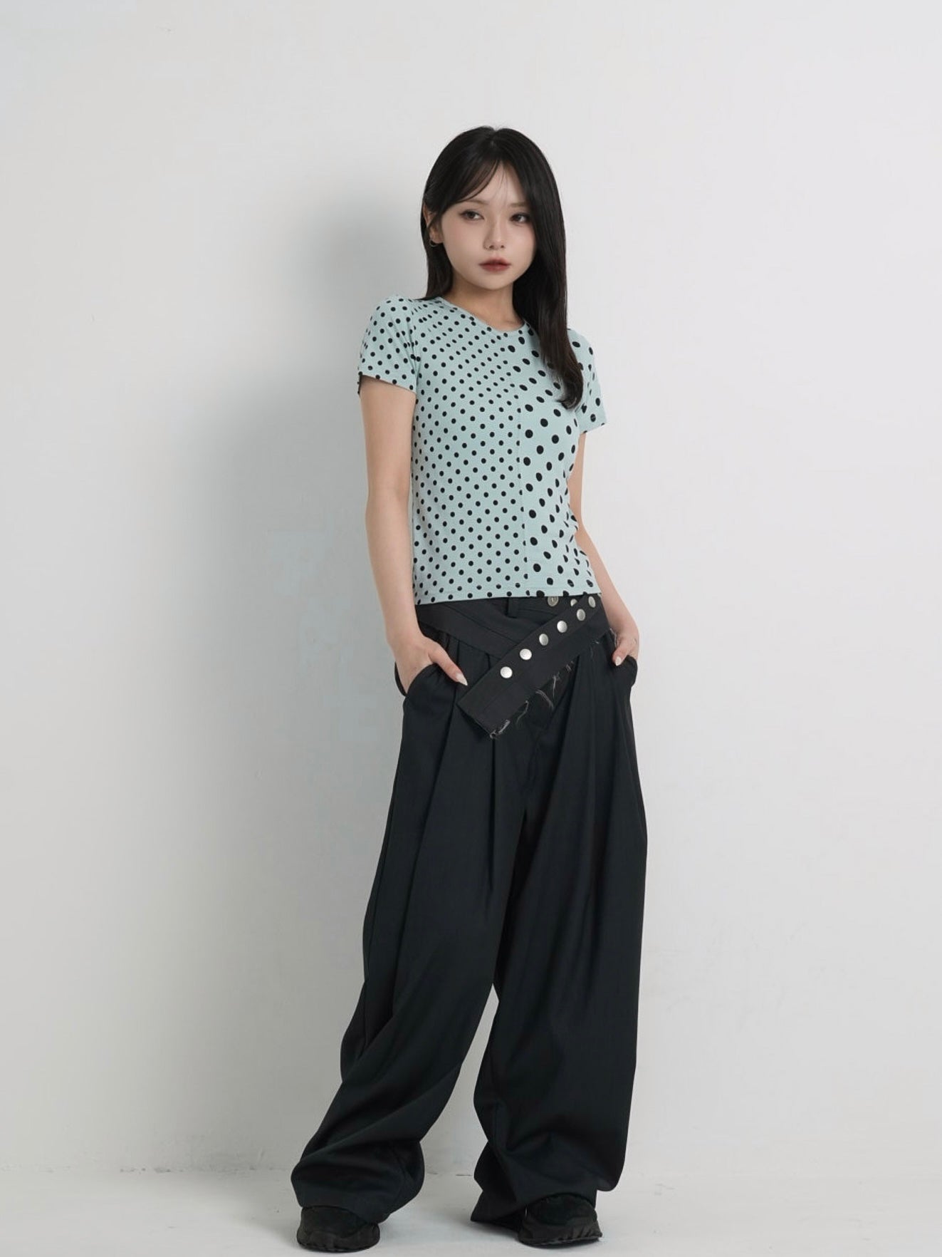 panel half dot tops