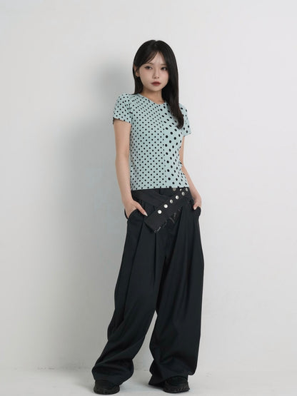 panel half dot tops