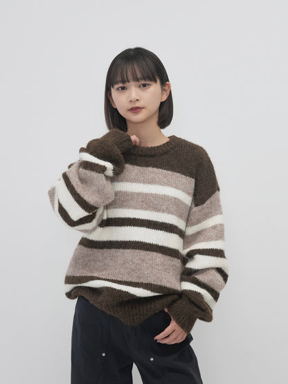 random boarder wool knit