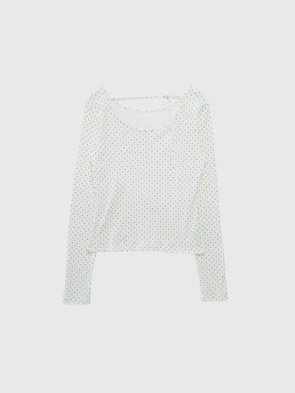 dot strap tops