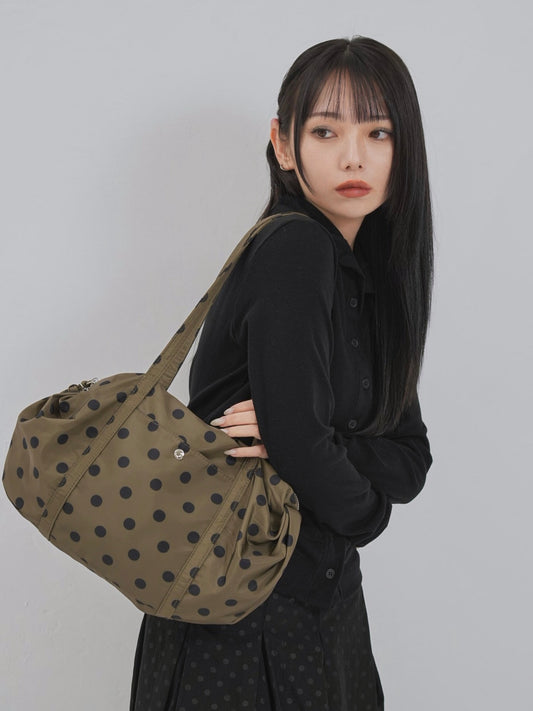 polka dot bag