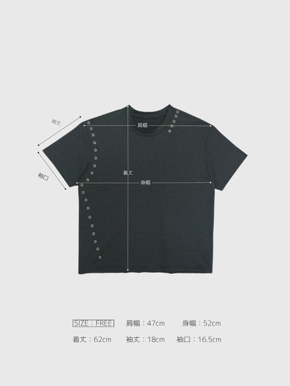eyelet line tops