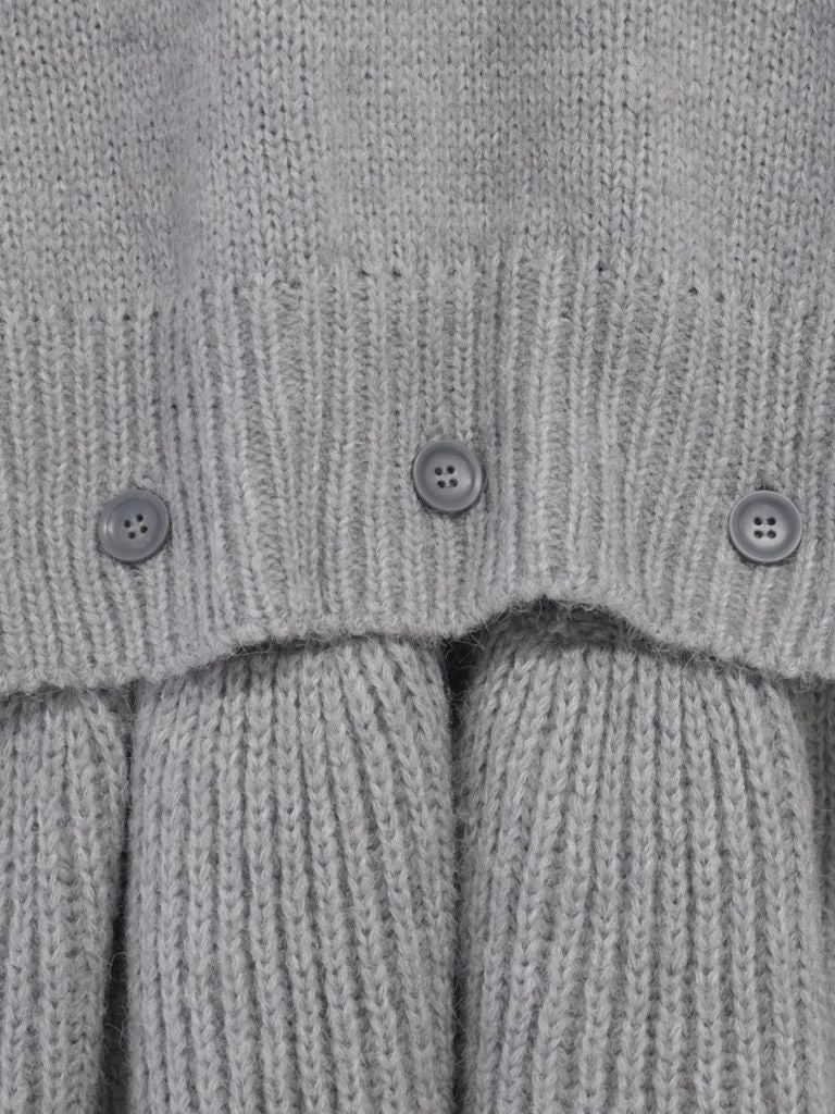 2way layered hem knit