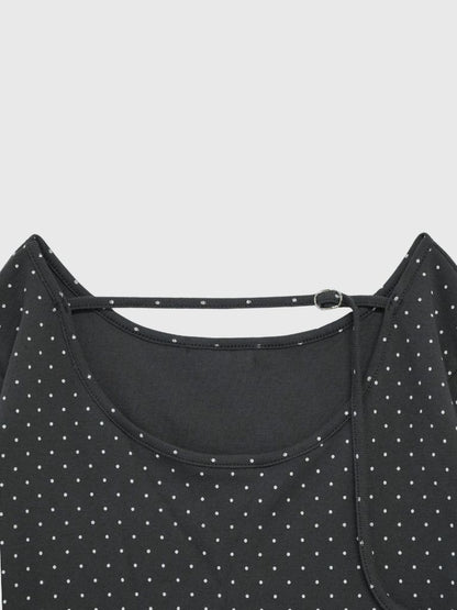 dot strap tops