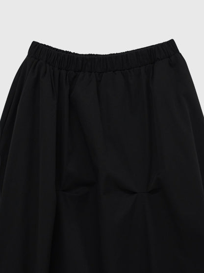 pintuck balloon skirt
