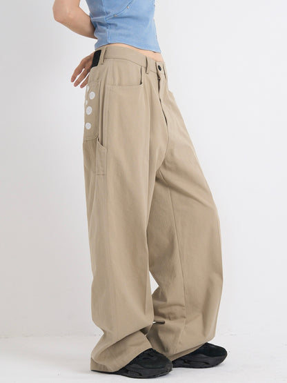 dot pocket pants