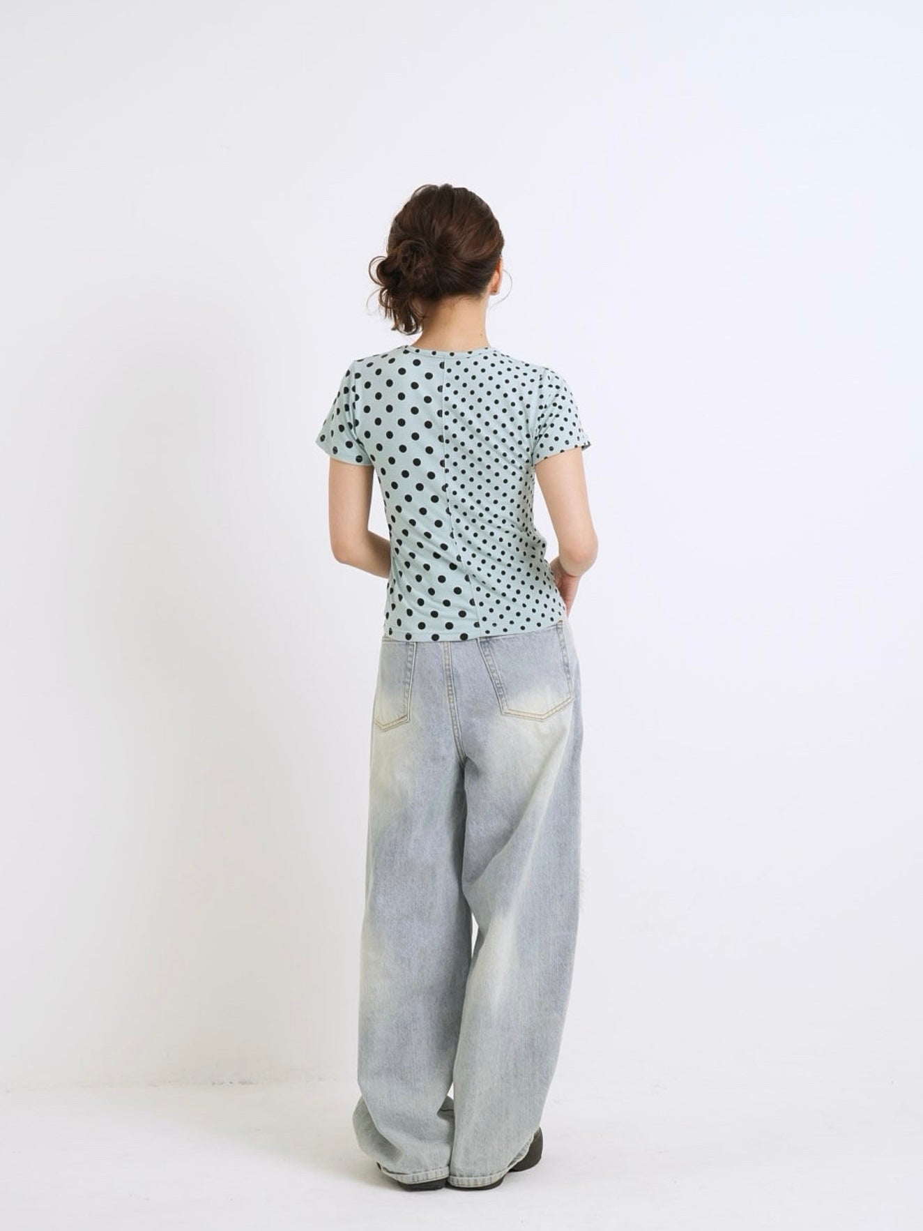 panel half dot tops