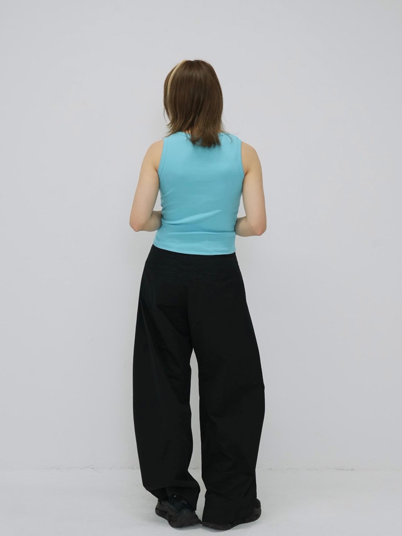 color rib tank top