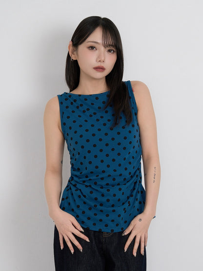 dot back cut out tops