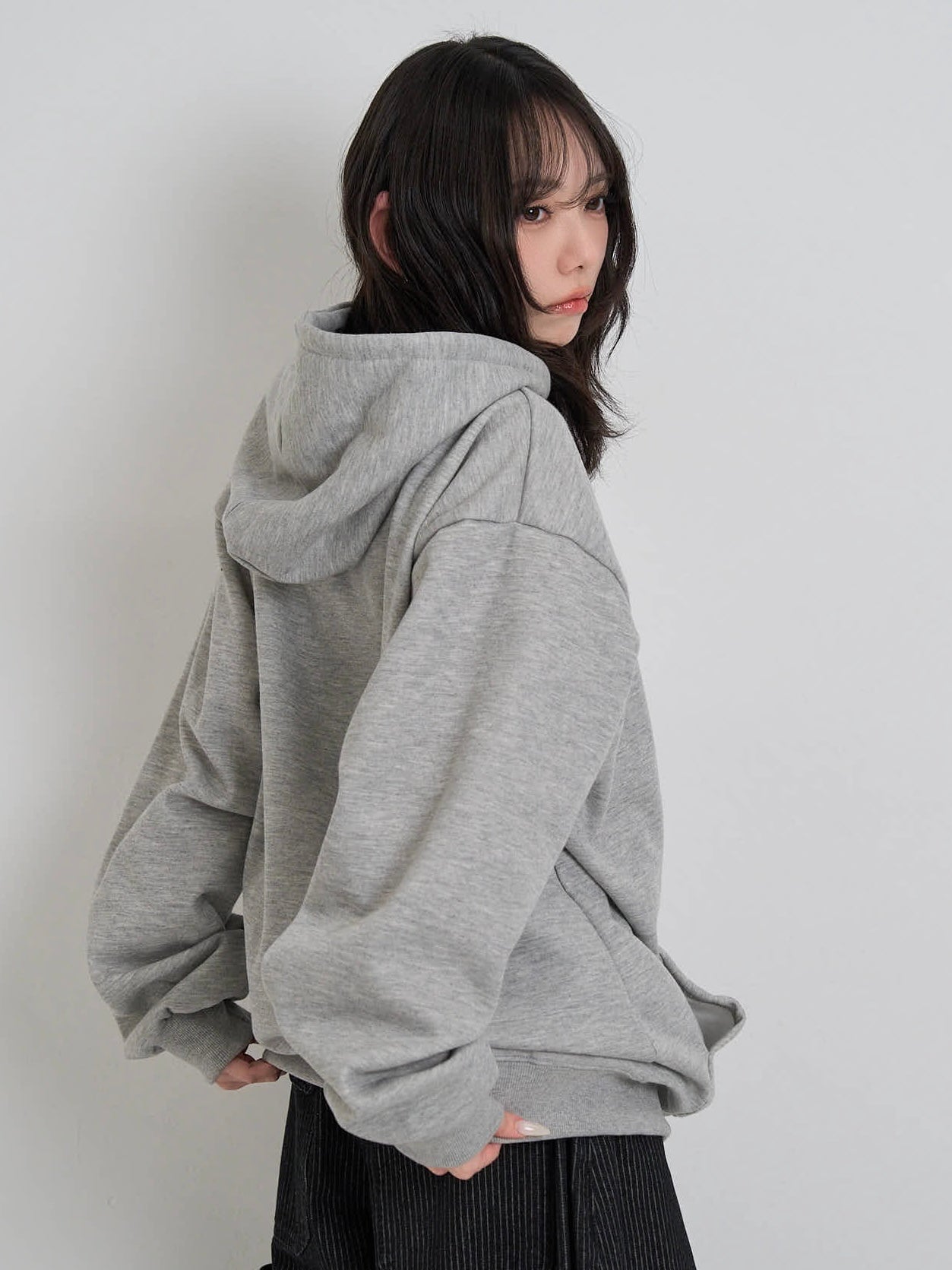 star check patch hoodie