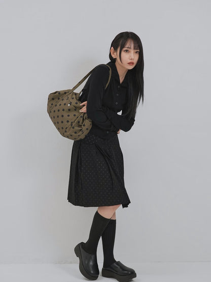 polka dot bag