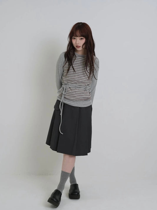 layered border wrap ribbon tops