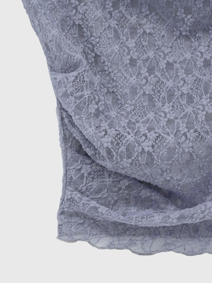 lace shirring off shoulder tops
