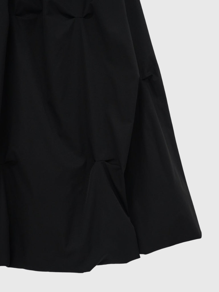pintuck balloon skirt