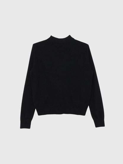 w zip line knit tops