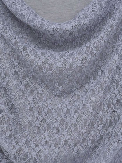 lace shirring off shoulder tops